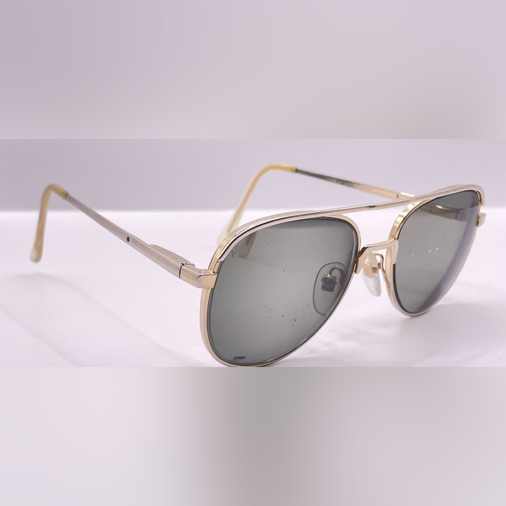 Vintage AO Safety Gold Pilot Sunglasses Frames Only